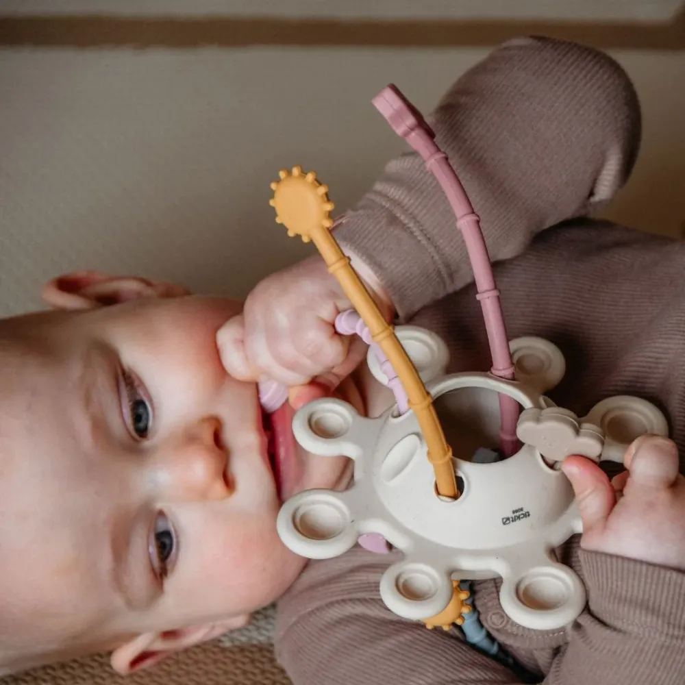 Tickit SiliSoft Zip Pull toy - sand