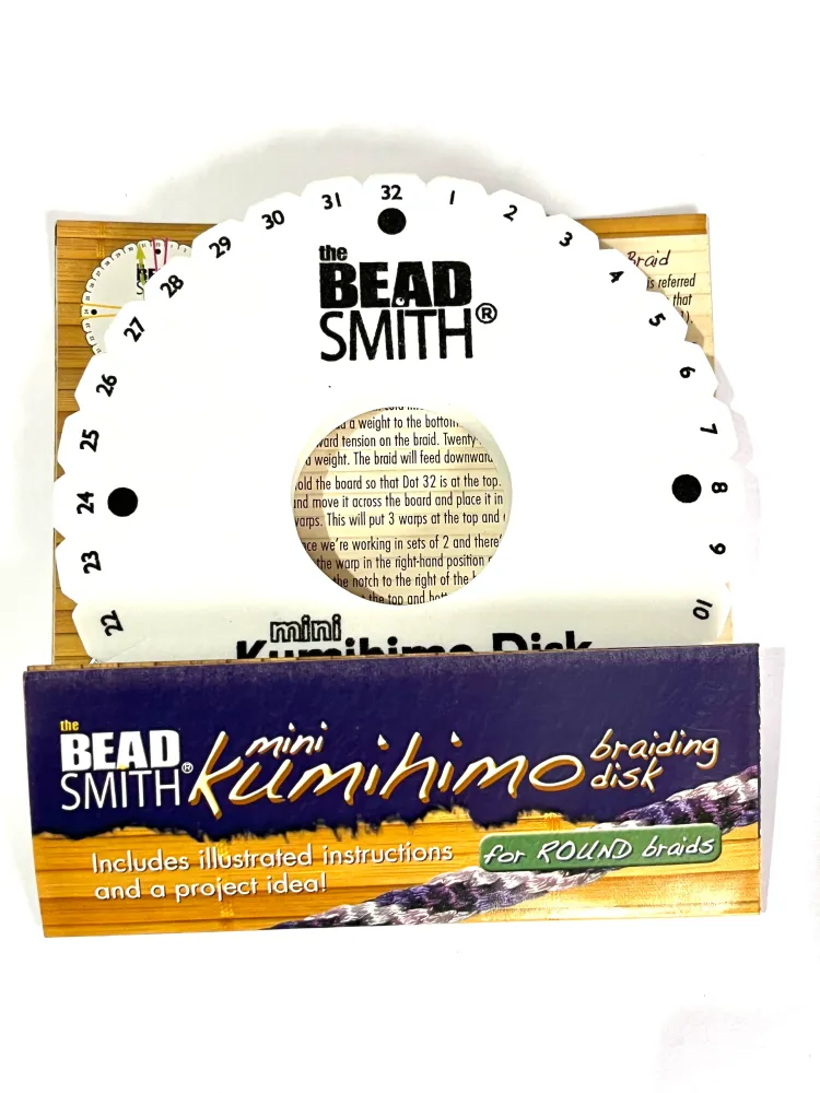 Disco mini Kumihimo todoparabisuteria.com