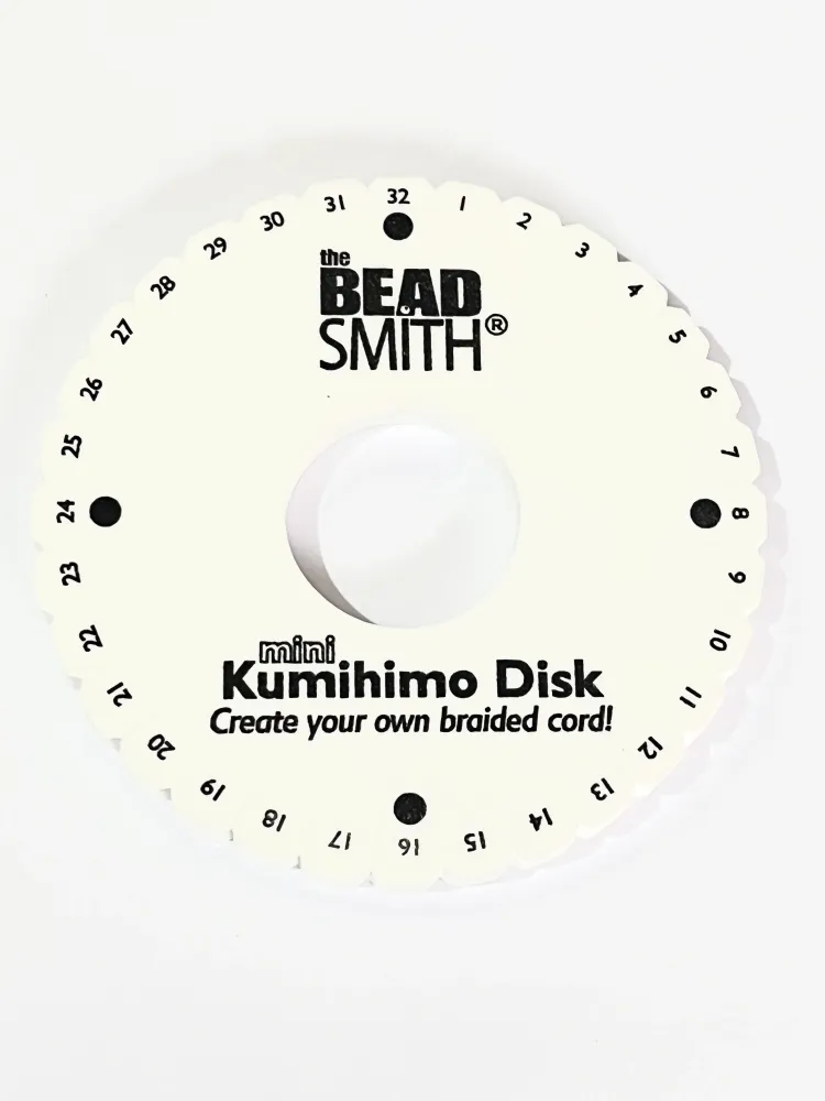 Disco mini Kumihimo todoparabisuteria.com
