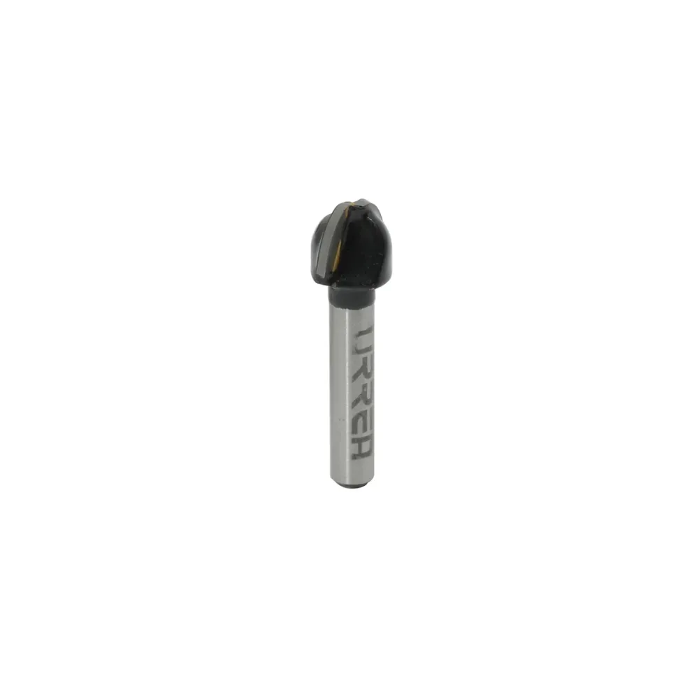 Broca para router de acero de media cañ 3/8" zanco de 1/4" Urrea URREA DS