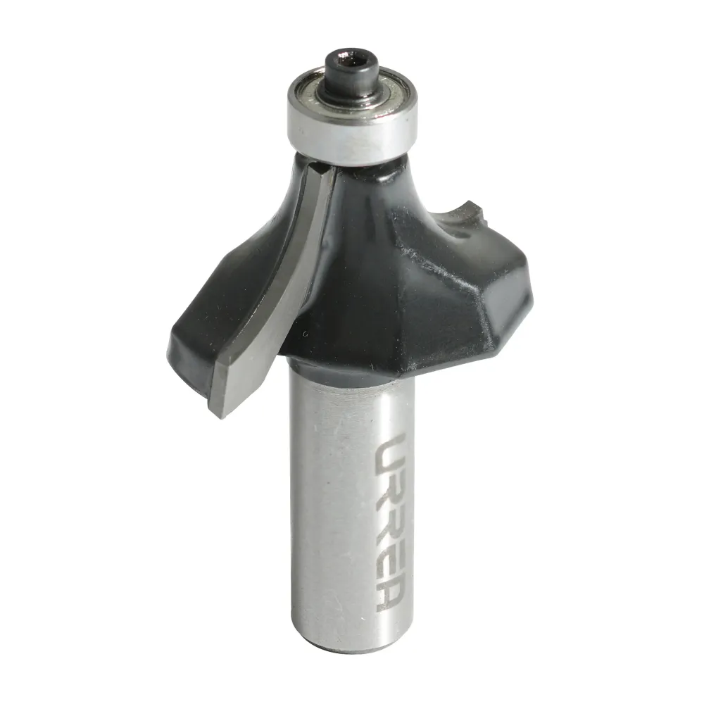 Broca para router de acero redondeadora con balero 1-5/8" zanco de 1/2" Urrea URREA DS
