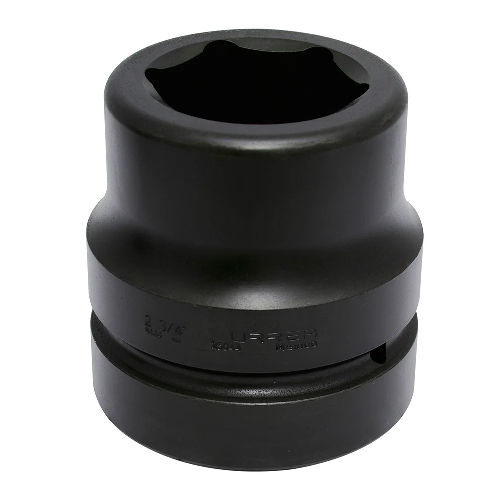Dado de impacto cuadro de 2-1/2", 6 puntas, en pulgadas, 2-3/4" Urrea URREA DS