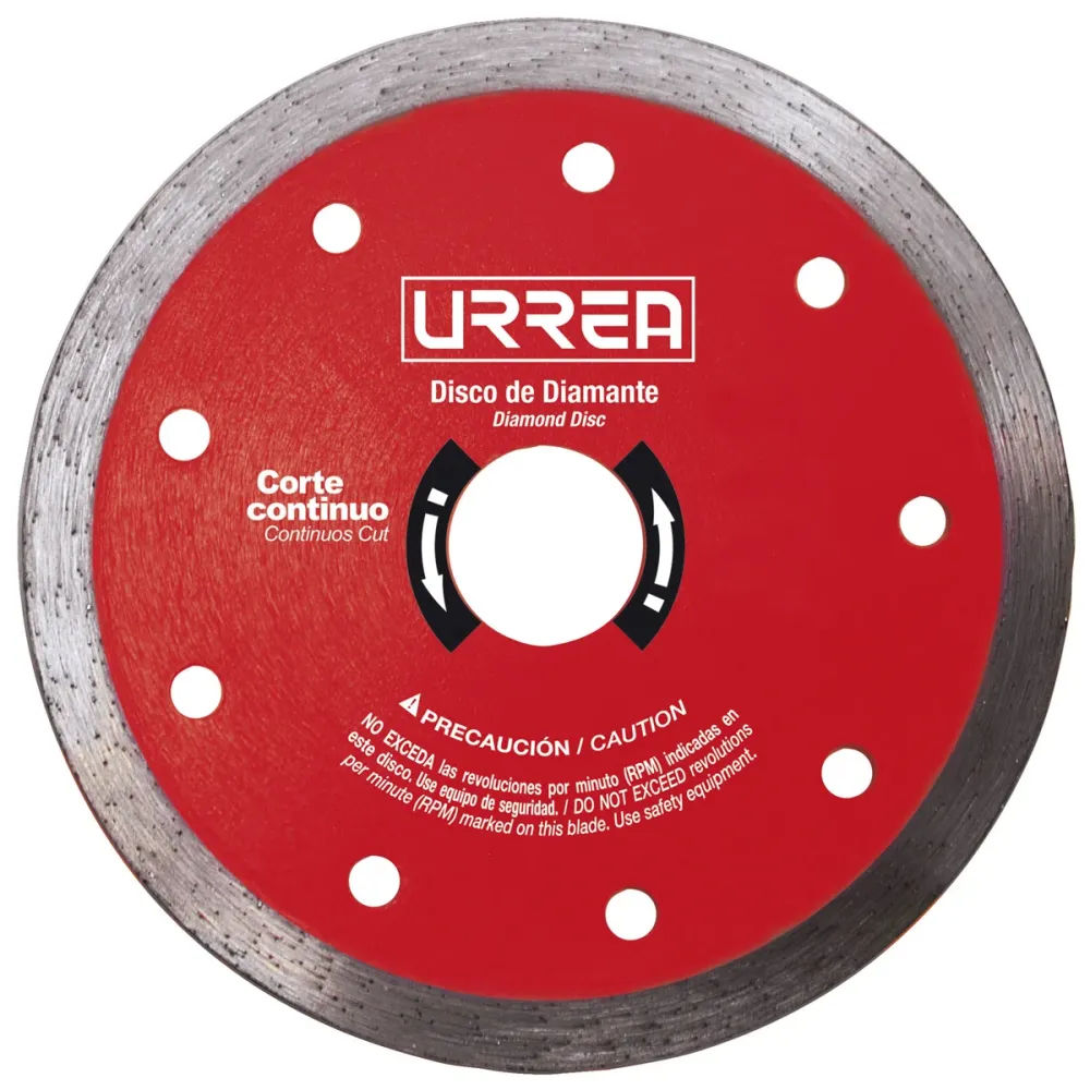 Disco de diamante continuo, 7" Urrea URREA DS