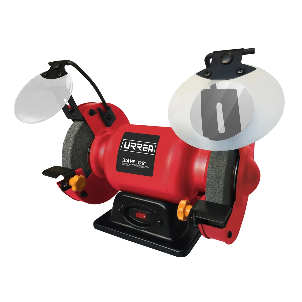 Esmeril de banco 6" 3/4 HP 570 W 127 V, 3450 RPM Urrea URREA DS