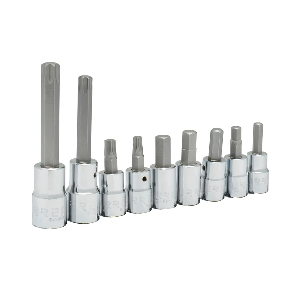 Juego de dados combinados para caliper de freno, 9 piezas Urrea URREA DS