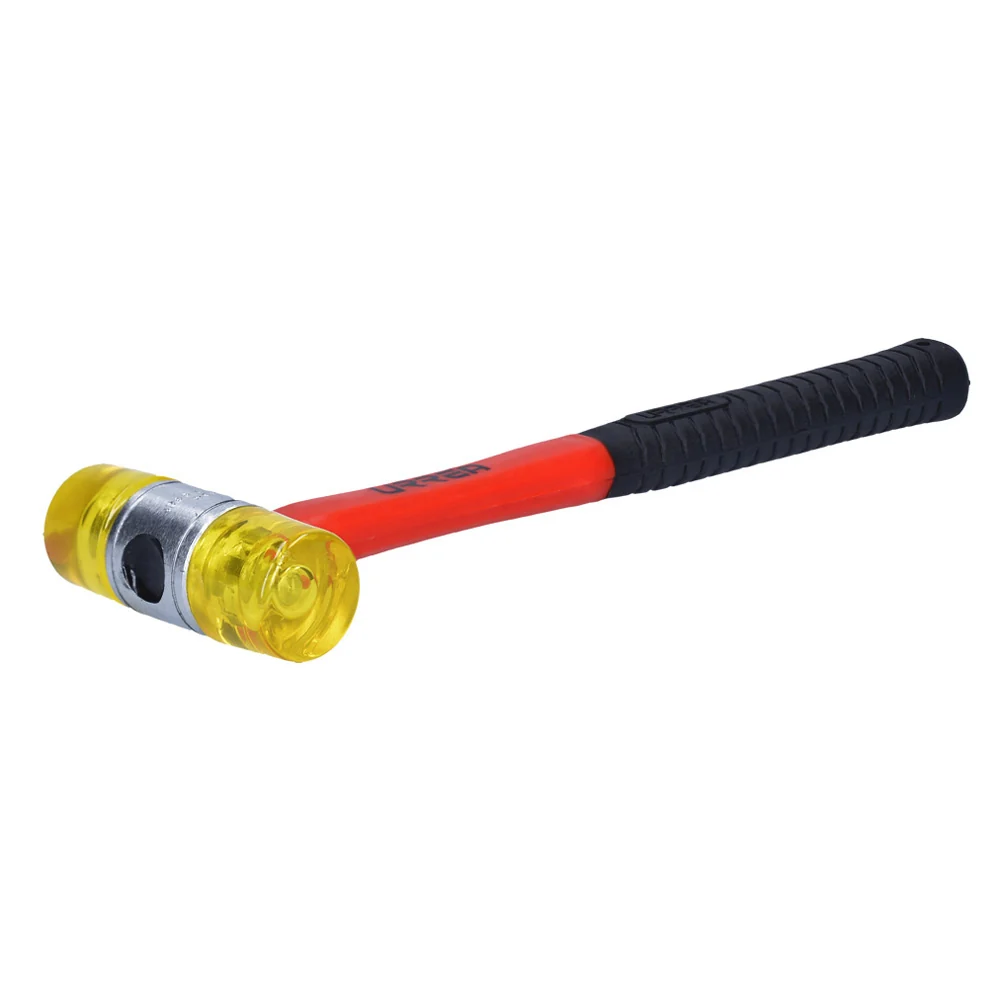 Martillo con tapas plásticas con mango de fibra de vidrio de 11-1/4", 14 oz Urrea URREA DS