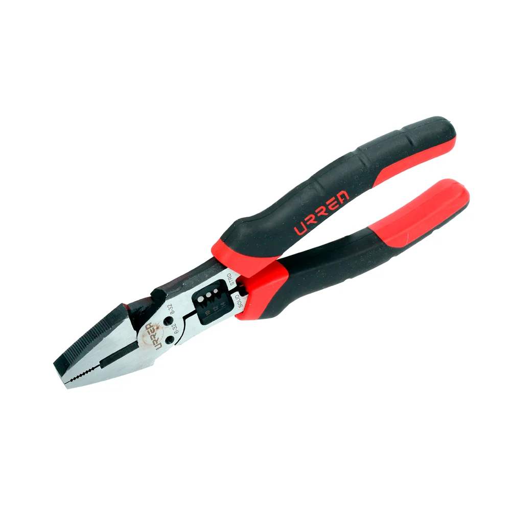 Pinza multipropósitos con mango bimaterial de 8" universal Urrea URREA DS
