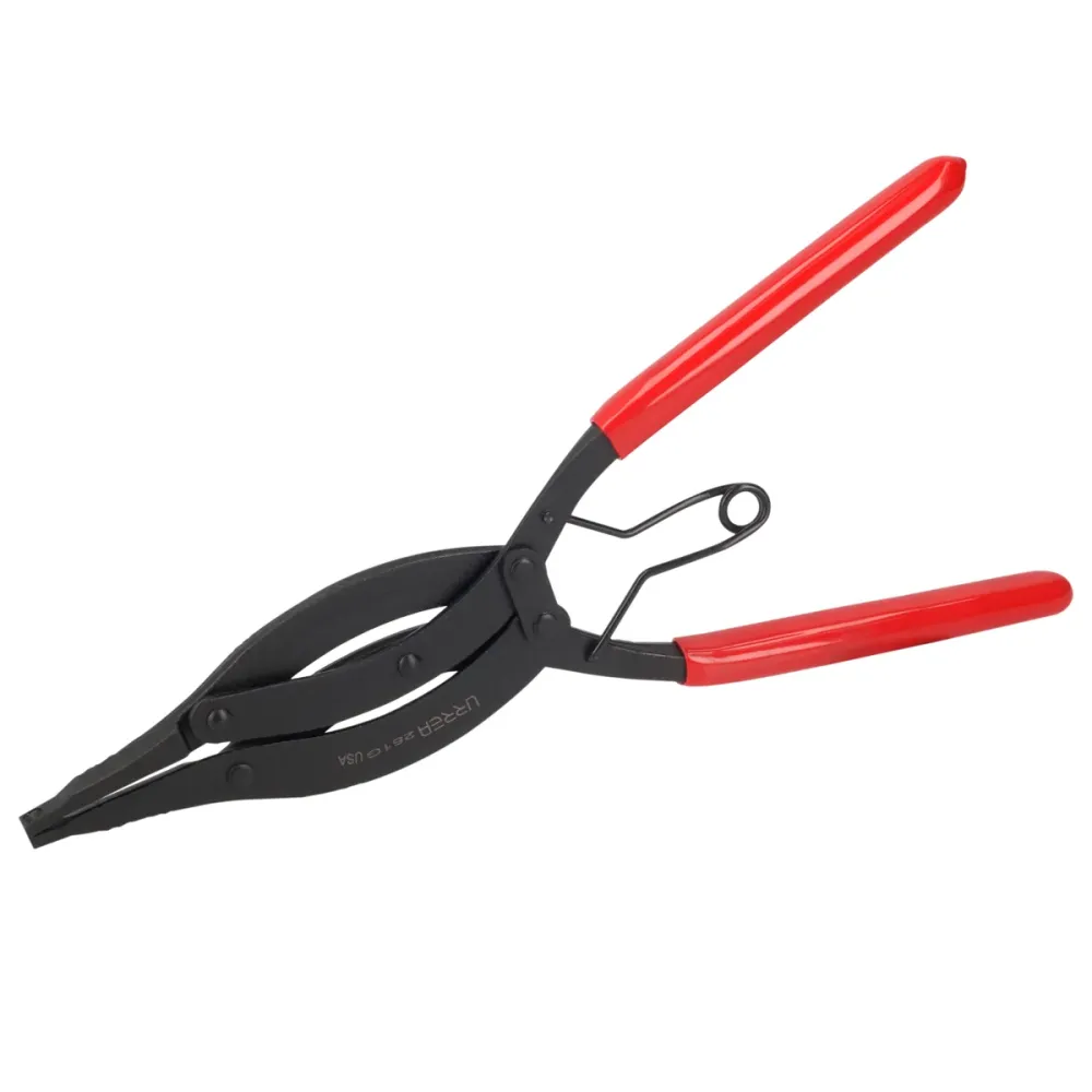 Pinza para anillos de retención con mango rubber grip quijadas paralelas 10" Urrea URREA DS