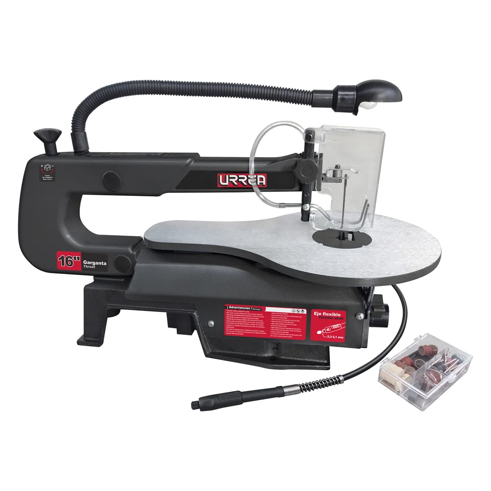 Sierra caladora de banco 16" 90 W 120 V, 1600 RPM Urrea URREA DS