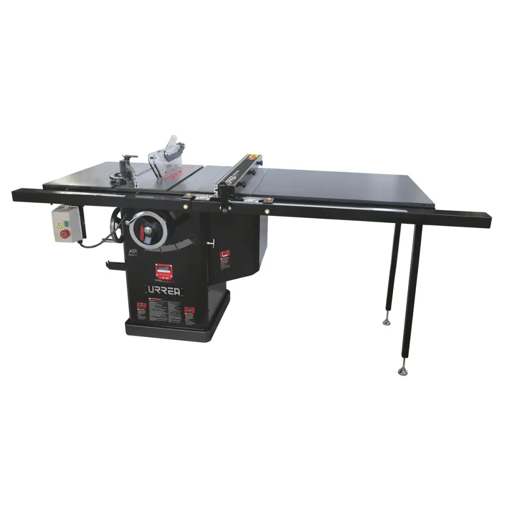 Sierra de mesa con ducto de salida para polvo 12", 4 HP, 3000 W, 220 V, 3580 RPM Urrea URREA DS