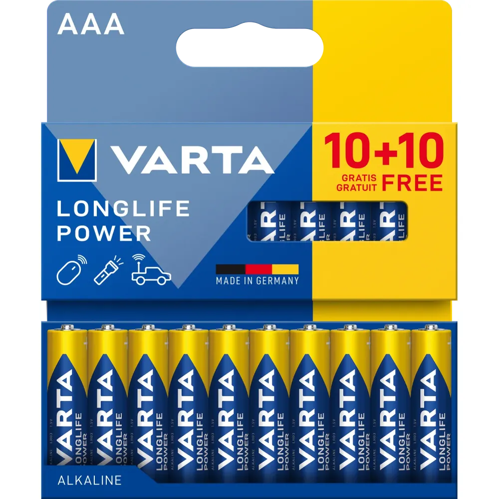 VARTA LLP AAA BLS 20 (10+10)