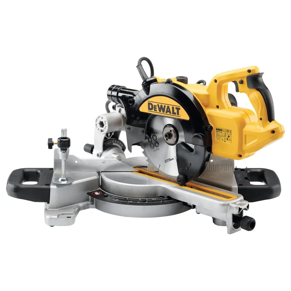Verstekzaag Dewalt DWS774-QS 216mm 1400W XPS-systeem