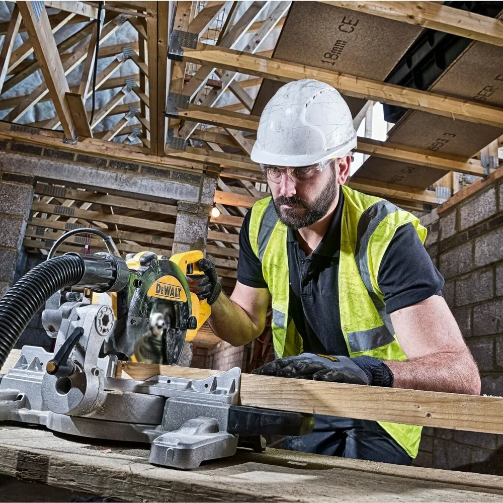 Verstekzaag Dewalt DWS774-QS 216mm 1400W XPS-systeem