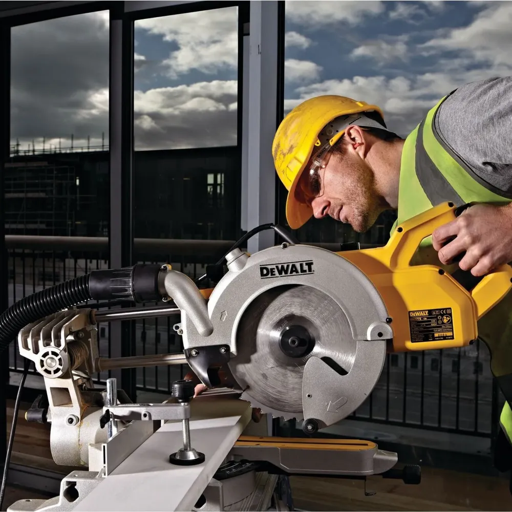 Verstekzaag Dewalt DWS778-QS 1850W