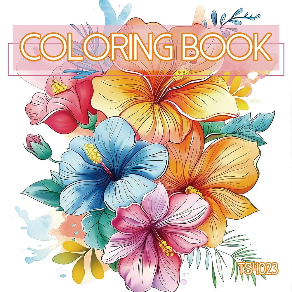 Kleurboek voor volwassenen & tieners – 30 vellen dik papier (21x21 cm) Waren Store