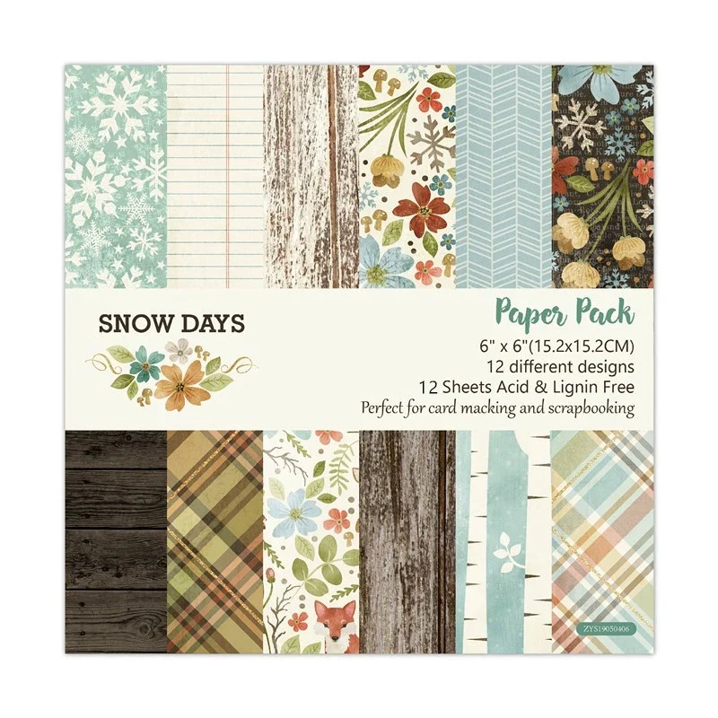 Papier voor kaarten maken en scrapbook met rozenpatroon Waren Store