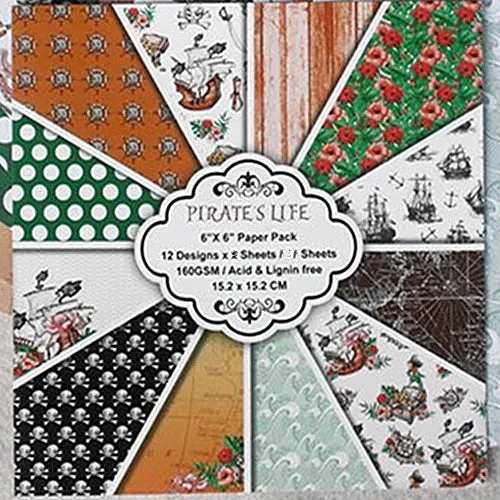 Papier voor kaarten maken en scrapbook met rozenpatroon Waren Store