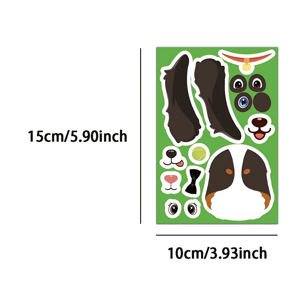 Sticker pret voor kinderen – Honden aankleed stickerset Waren Store
