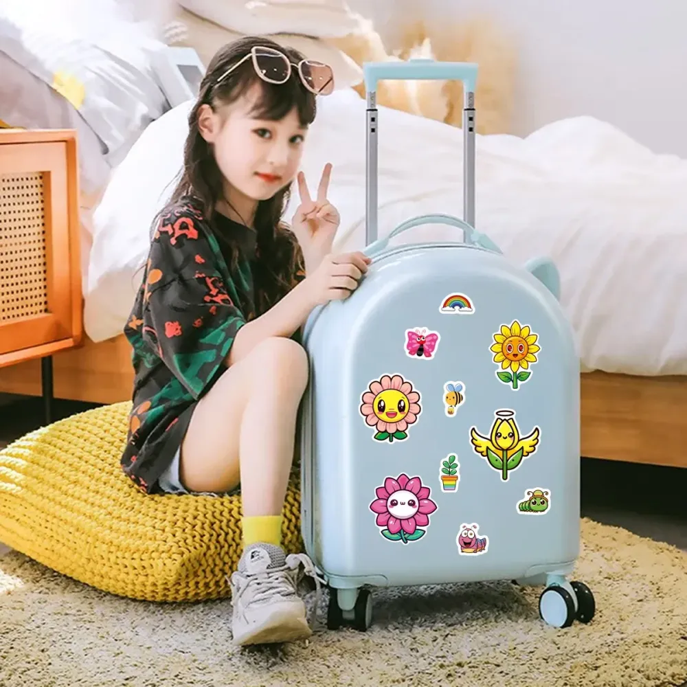 Sticker pret voor kinderen met bloemen puzzelstickers set Waren Store