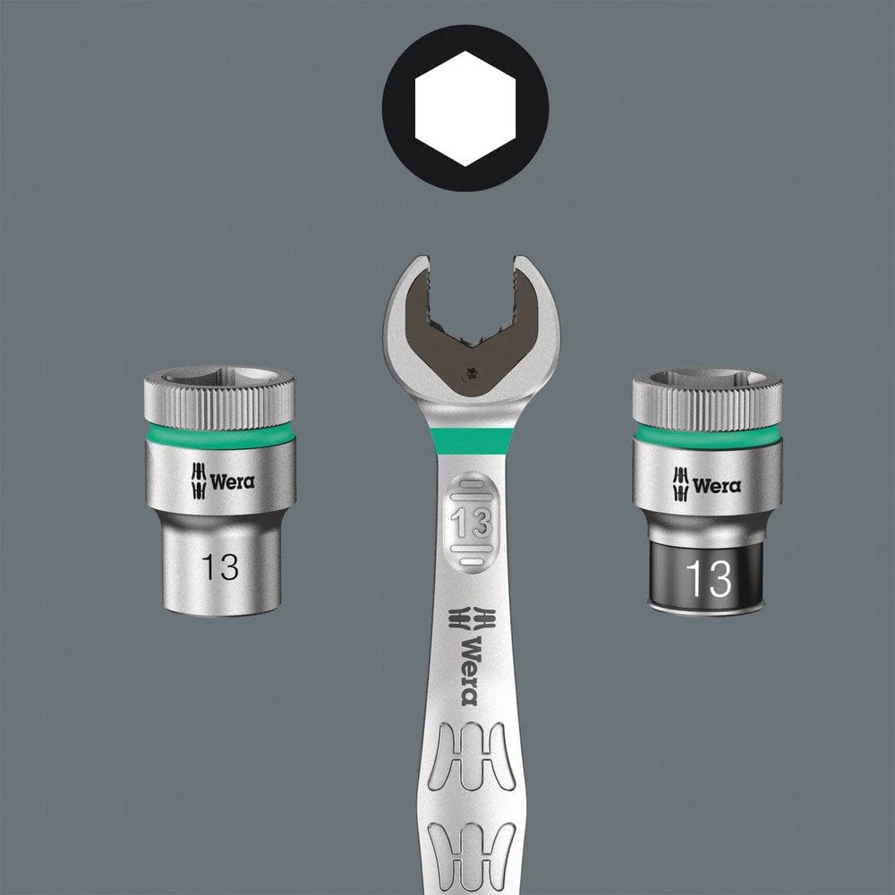 8790 HMA ZYKLOP HAND- EN MACHINEDOP MET 1/4" AANDRIJVING, 11.0 MM Wera