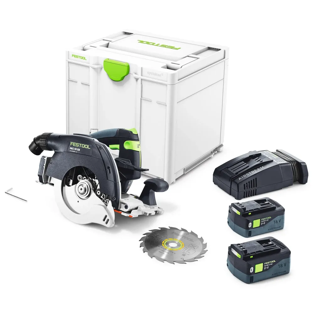 Zaag Festool HKC 55 5.0 EBI-Plus-SCA 18V 5Ah