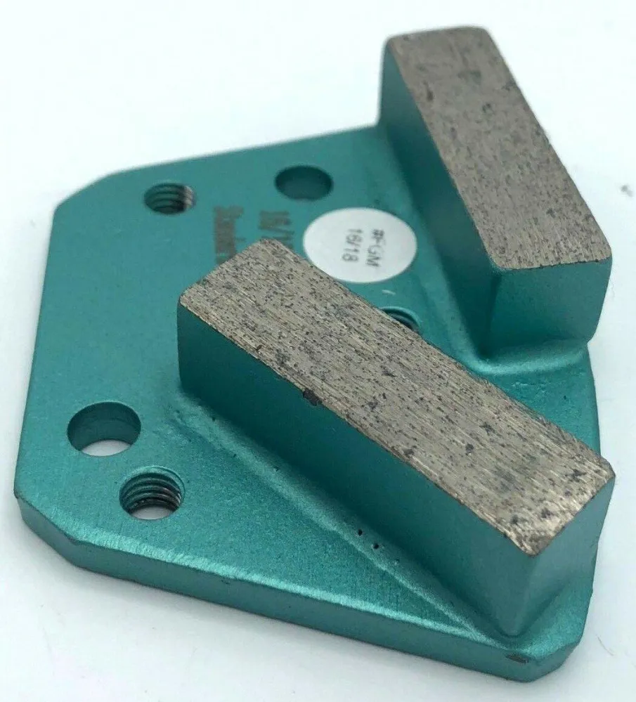 16/18 Grit Tweevoudig Square Standard Bond Med C/C Floor Grinding Shoe/Trapezoid