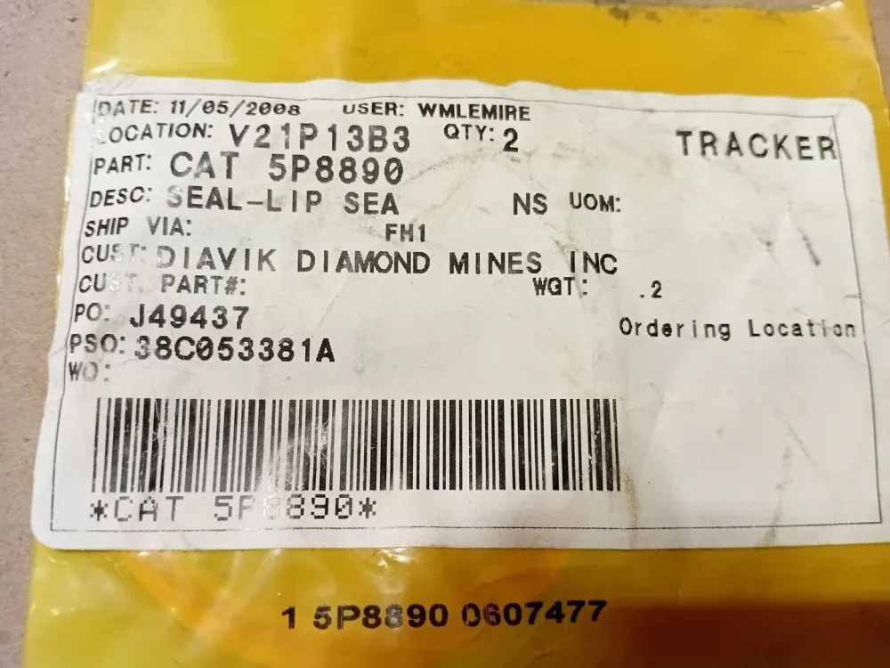 50.80mm Shaft Diameter Pin Seal 5P-8890 (Pack 2)