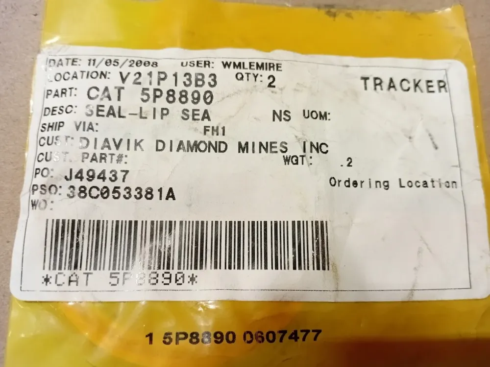 50.80mm Shaft Diameter Pin Seal 5P-8890 (Pack 2)