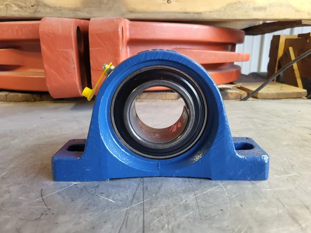2 Bolt Pillow Block 2-3/16" Bore, SY 2.3/16 LF/AH - Vervaardigd volgens DIN-norm