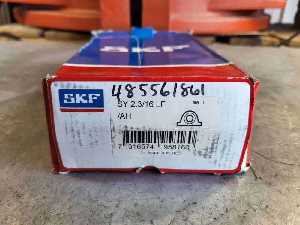 2 Bolt Pillow Block 2-3/16" Bore, SY 2.3/16 LF/AH - Vervaardigd volgens DIN-norm