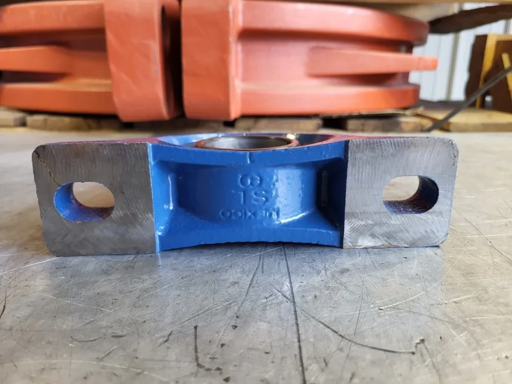 2 Bolt Pillow Block 2-3/16" Bore, SY 2.3/16 LF/AH - Vervaardigd volgens DIN-norm
