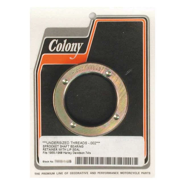 Colony Oil Seal, Sprocket Shaft. Screw Type, -.002" Harley Davidson met CE-Keurmerk