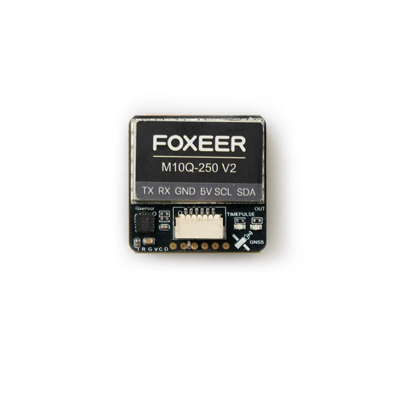 Foxeer M10Q-250 V2 GPS Module M10 Chip, IST8310 Compass, Dubbel Protocol, 25×25mm Long Range FPV Drones UAVs