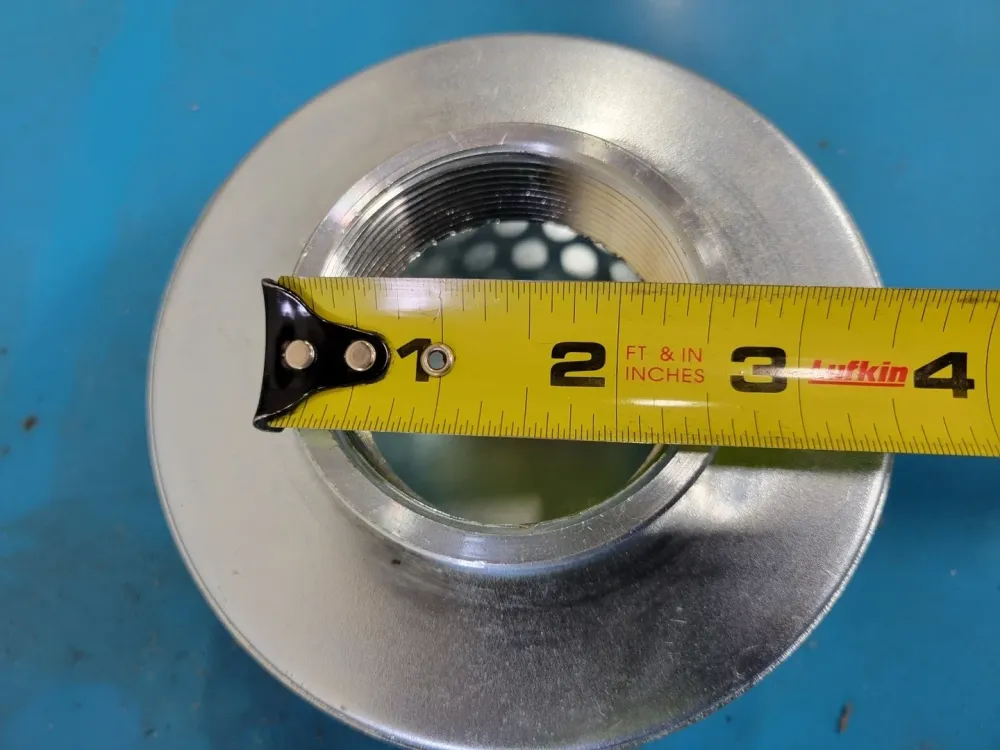 2" FPT Round Hole Rvs Strainer - Vervaardigd volgens DIN-norm