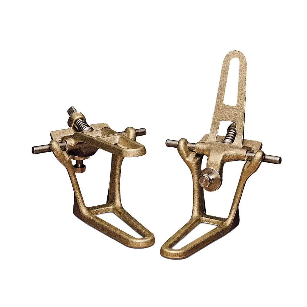 Industrieel Zwaar Belast Dental articulator Messing 2 points Mestra - spring opening.