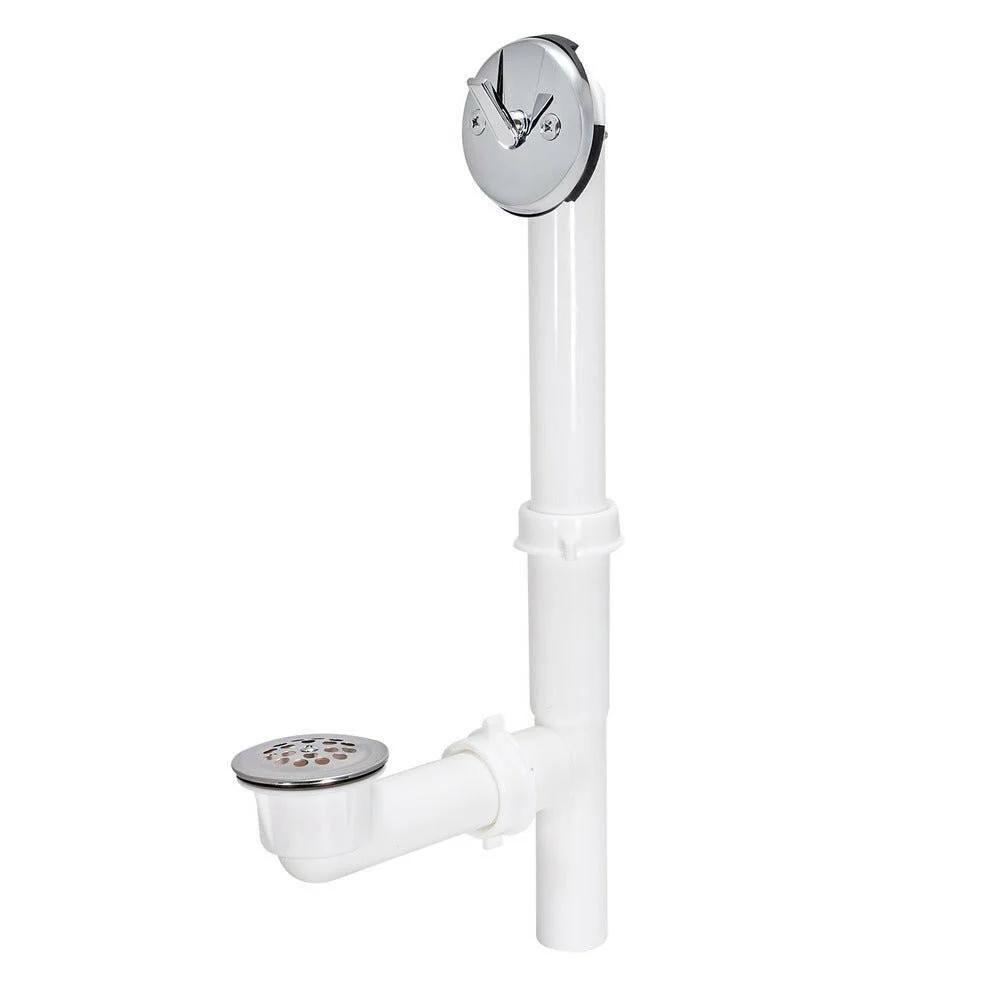 Industrieel Zwaar Belast Eastman Trip Lever Two-Hole Bath Waste – Plastiek Strainer