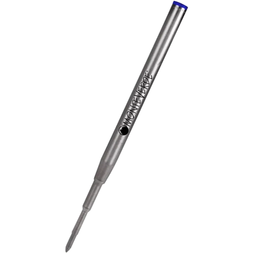 Industrieel Zwaar Belast Monteverde Gel Ballpoint Refill - Blauw - Fine (Fit Montblanc - 2 per pack)