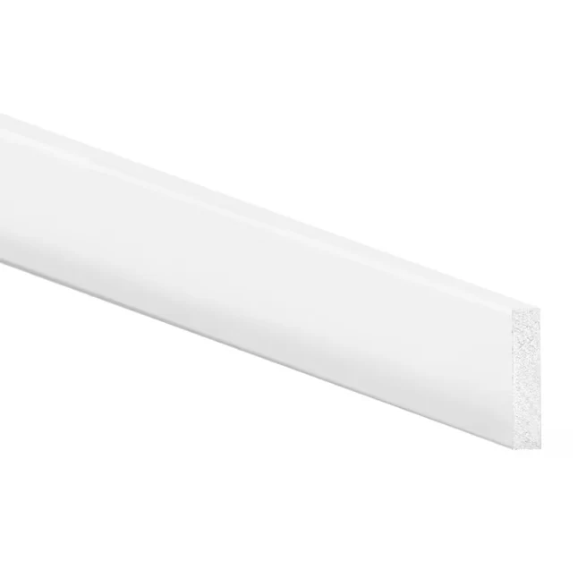 Inteplast Group Building Products 1/2- x 2-1/2- x 8-ft Craftsman Finished Polystyrene Craftsman Baseboard Moulding
