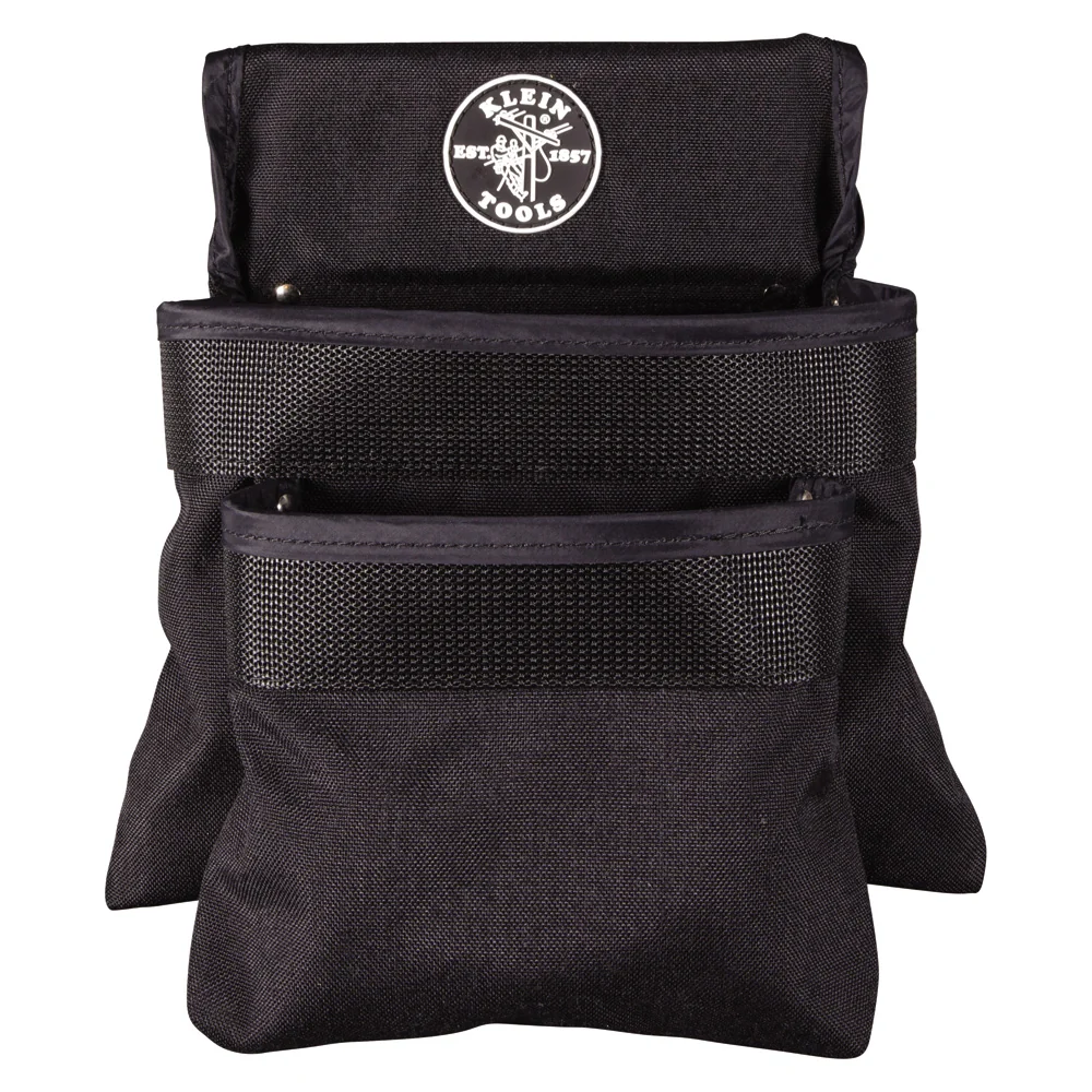 KLEIN TOOLS PowerLine䋢 Series Utility Pouch, 2-Pocket