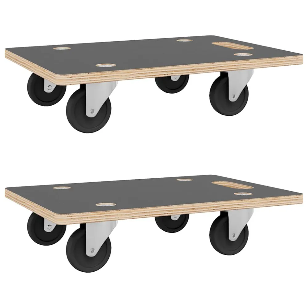 Meubelhondjes 2 st rechthoekig 250 kg 50x35x11,5 cm met CE-Keurmerk