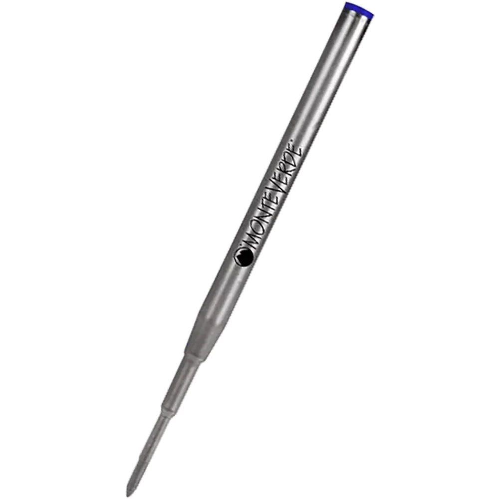 Monteverde Capless Zeeblauw Medium Montblanc Gel Refill - Pack 2