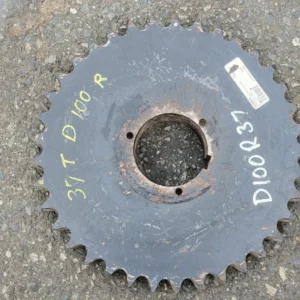 Roestvrij Staal Roller Chain Sprocket D100R37, Tweevoudig, Size 100, 37 Teeth
