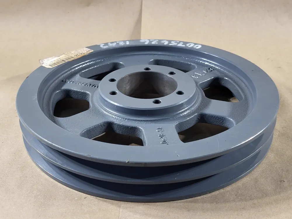 Roestvrij Staal Sheave Driven 2 Groove B-Belt 11" Pitch Dia x 11.35"OD, 2B110SK