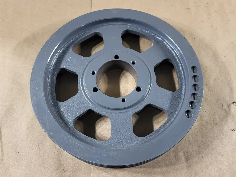 Roestvrij Staal Sheave Driven 2 Groove B-Belt 11" Pitch Dia x 11.35"OD, 2B110SK