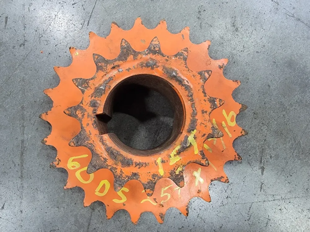 Roller Chain Sprocket DS60B1560B25115, Double Los, Size 60, 15/ 25 Teeth