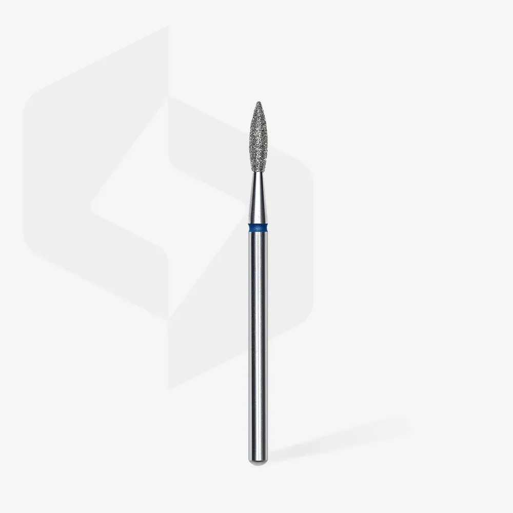Staleks Diamond Bit - Pointed Flame Blauw (M) 2.1 / 8mm (352)