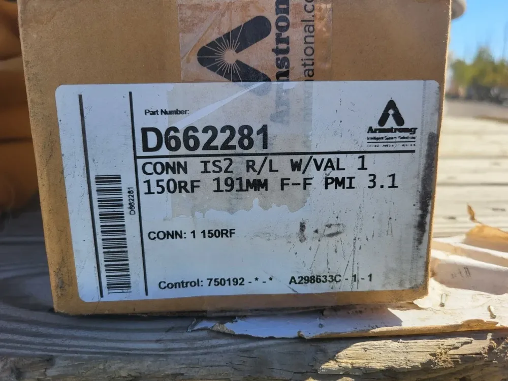 Steam Trap IS2 Connector R/L w/ Val 1" Class 150 RF Flange