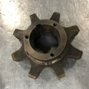 8 Teeth Chain Sprocket w/ 2-7/8" HQ2 Hub - Vervaardigd volgens DIN-norm