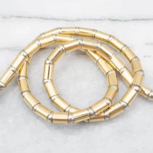 Two-Tone Tubular Necklace