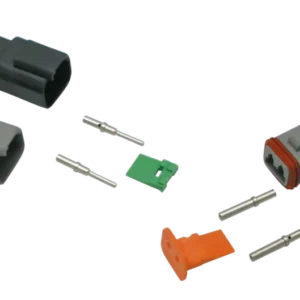 Wedge 2 pole socket housing Harley-Davidson